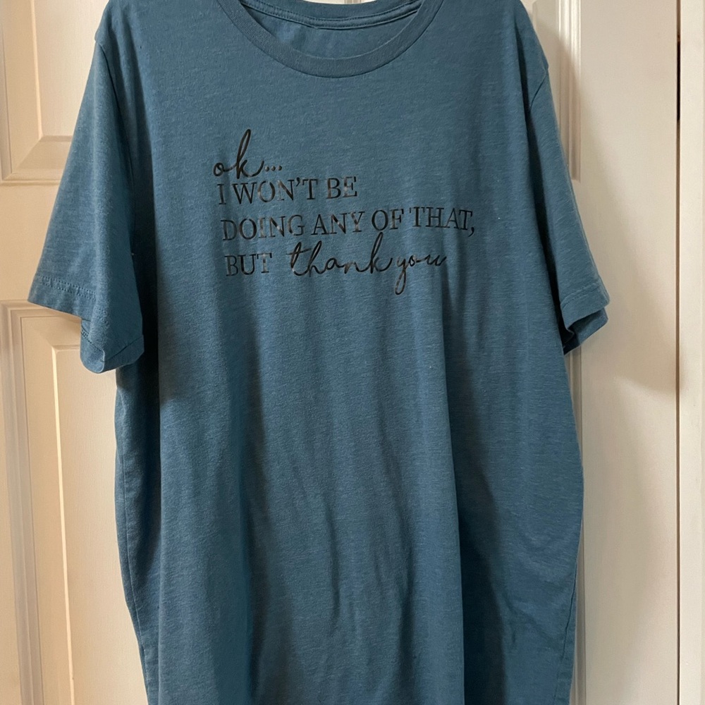 Blue Graphic T-Shirt